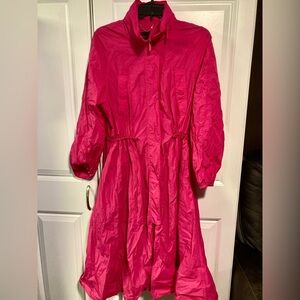 BCBGMaxAzria Pink Lightweight Coat (small)